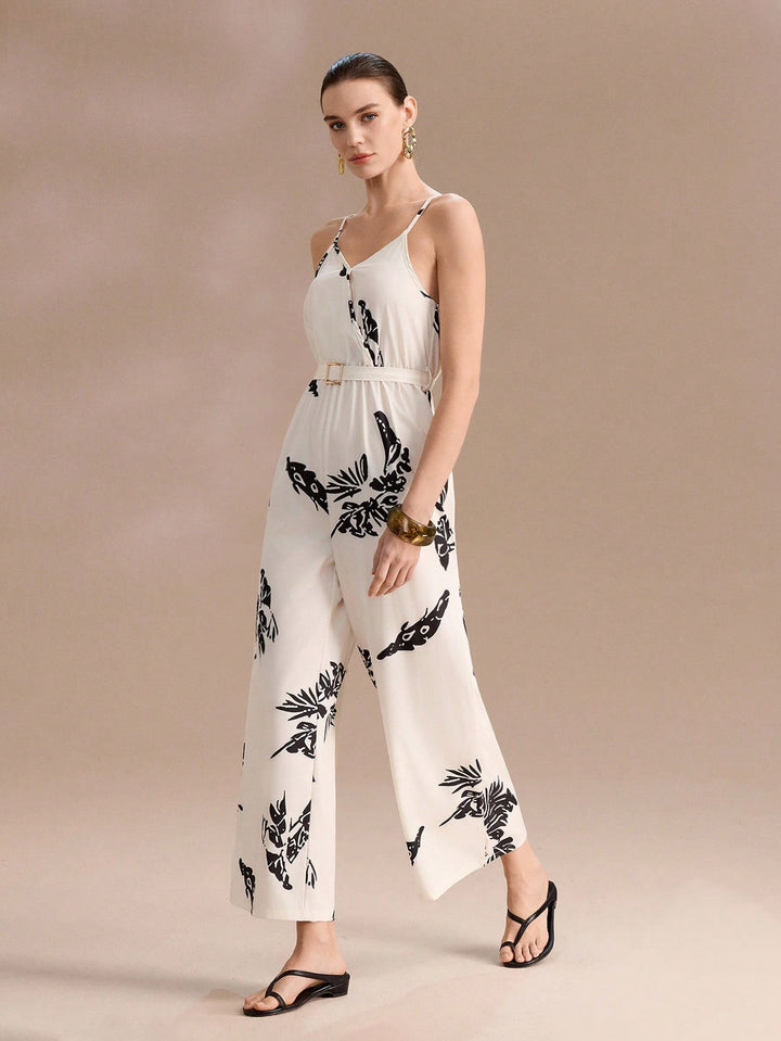 Salopetă SHEIN, bej