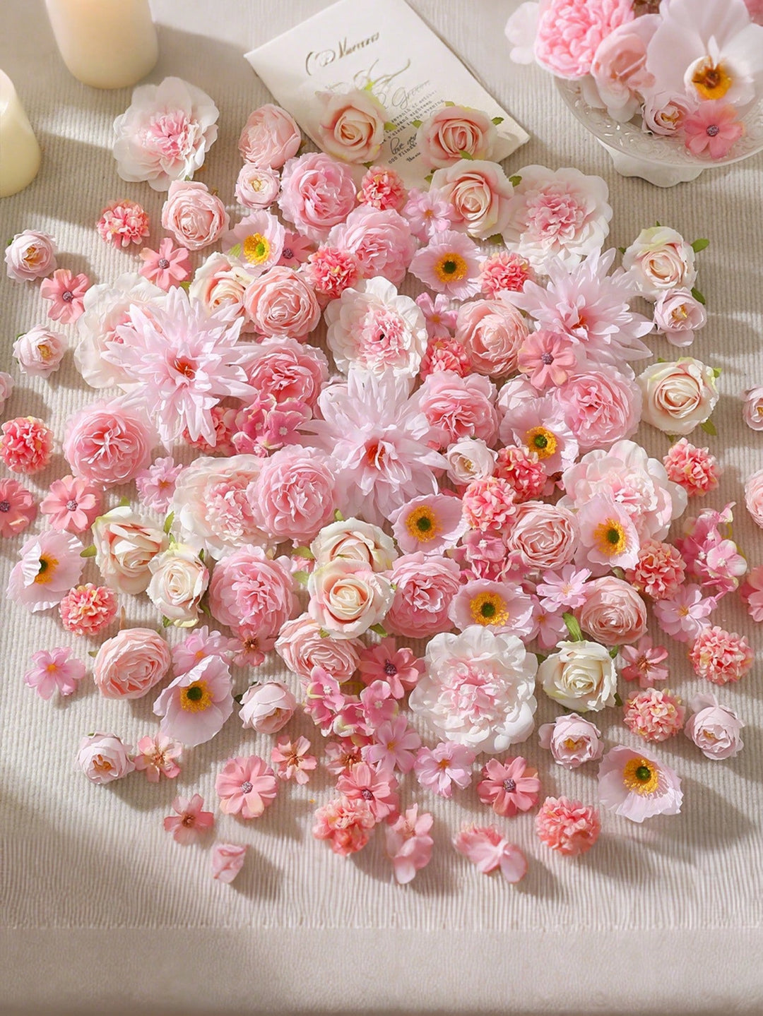 Floari artificiale SHEIN, roz