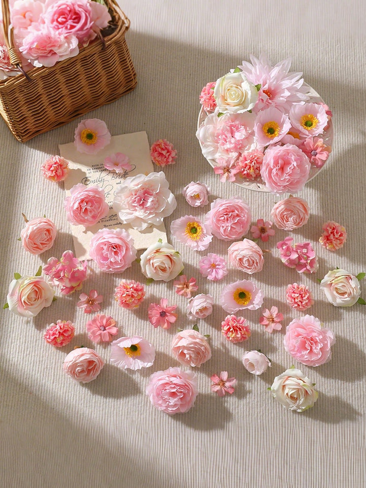 Floari artificiale SHEIN, roz