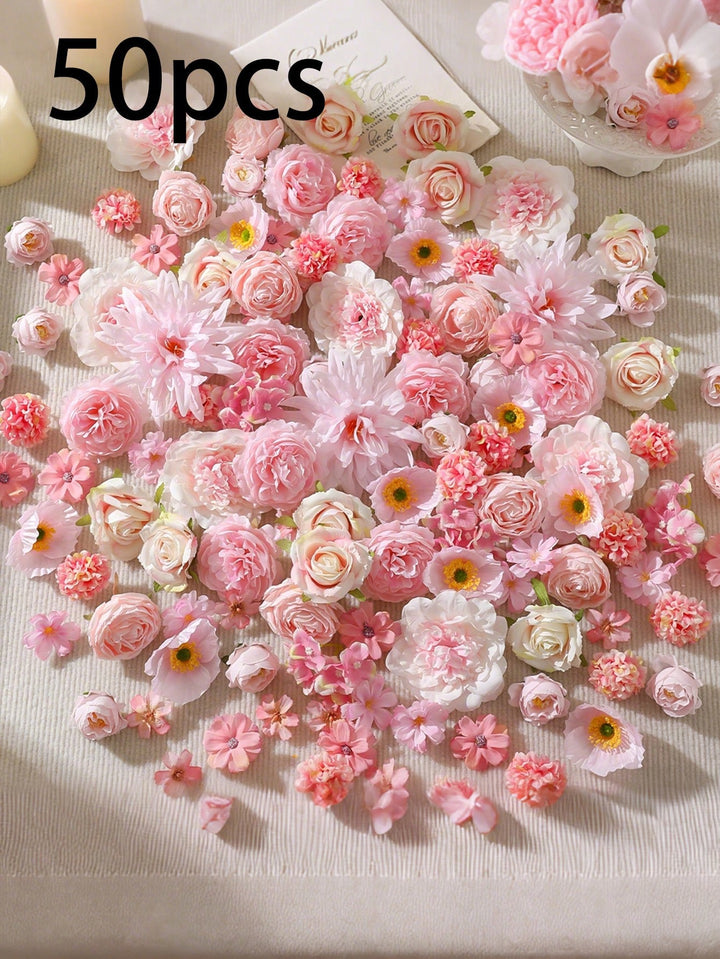 Floari artificiale SHEIN, roz