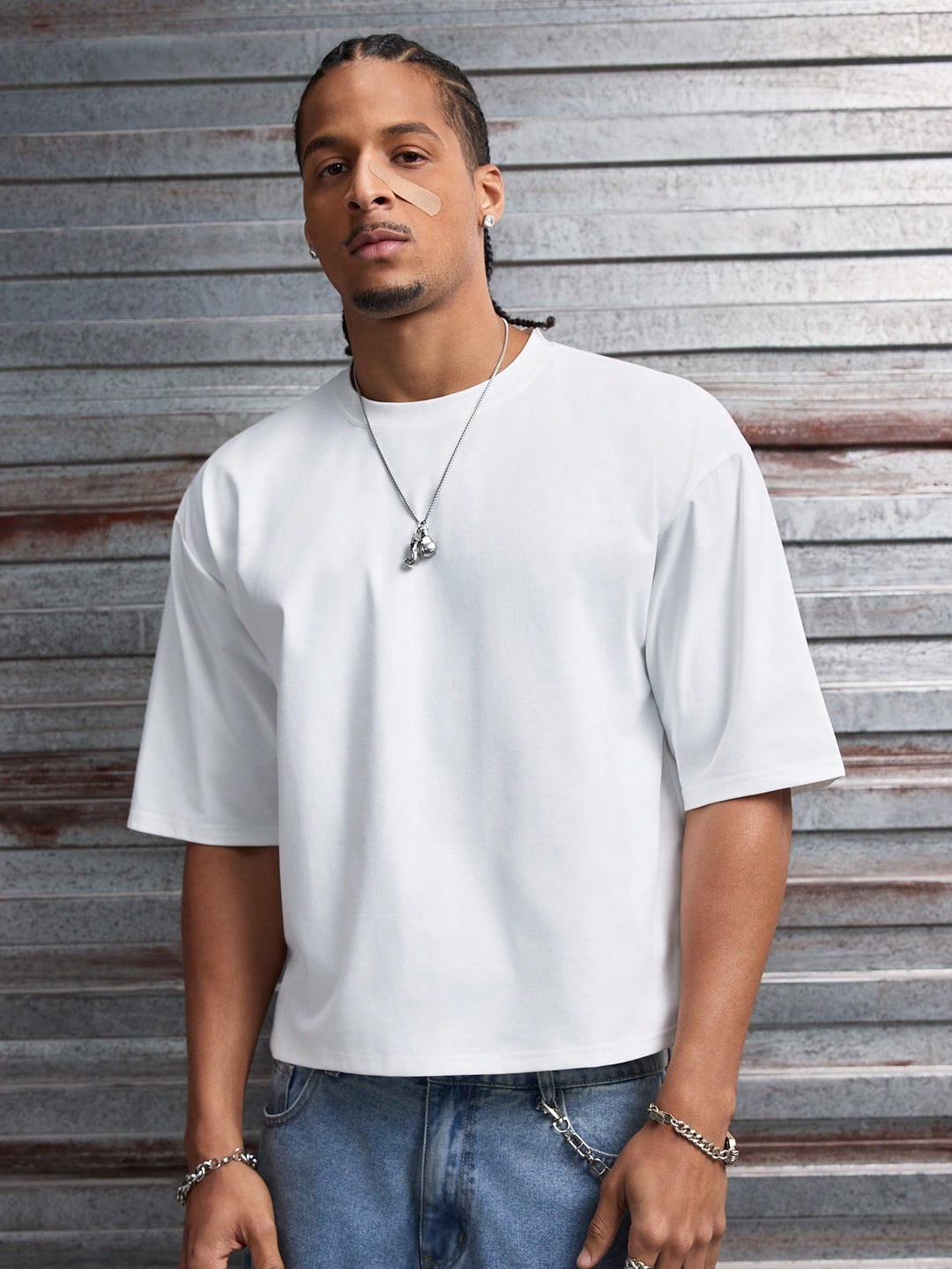 Tricou SHEIN, alb