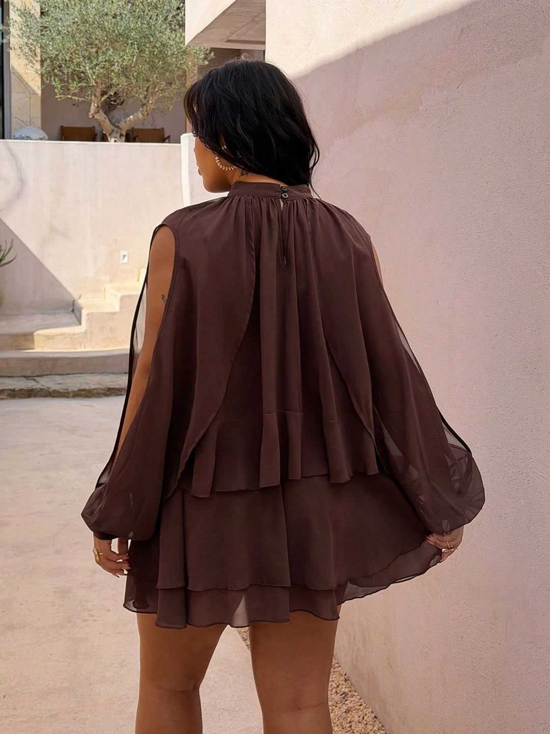 Rochie SHEIN, maro