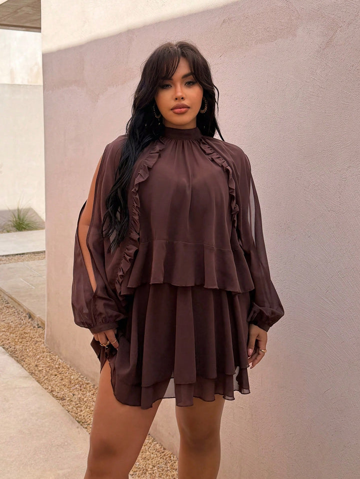 Rochie SHEIN, maro