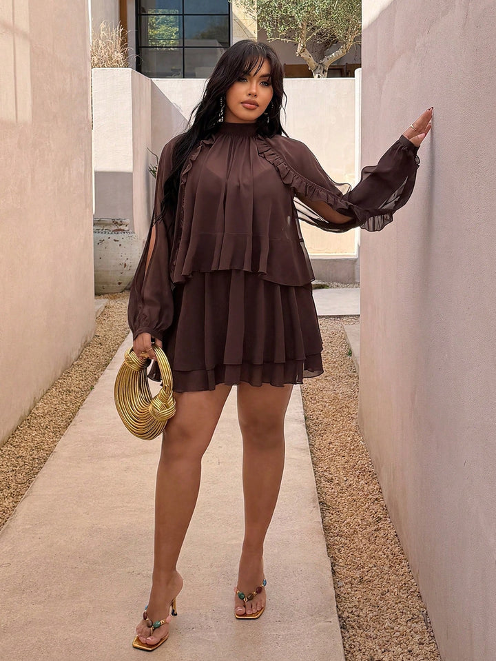Rochie SHEIN, maro