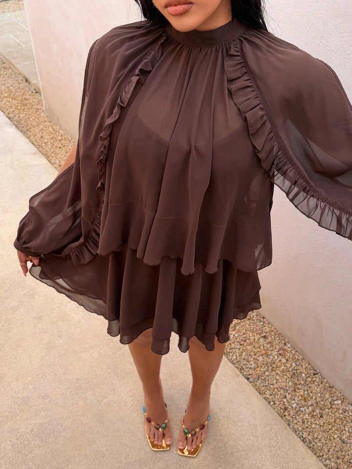 Rochie SHEIN, maro