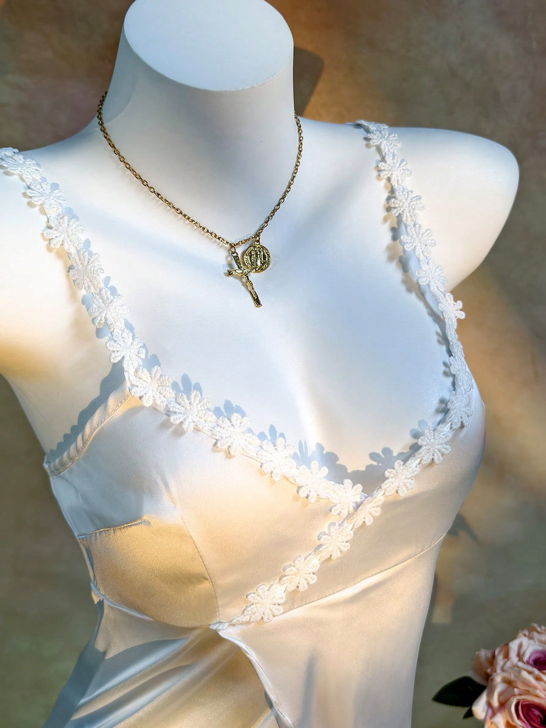 Top SHEIN, alb