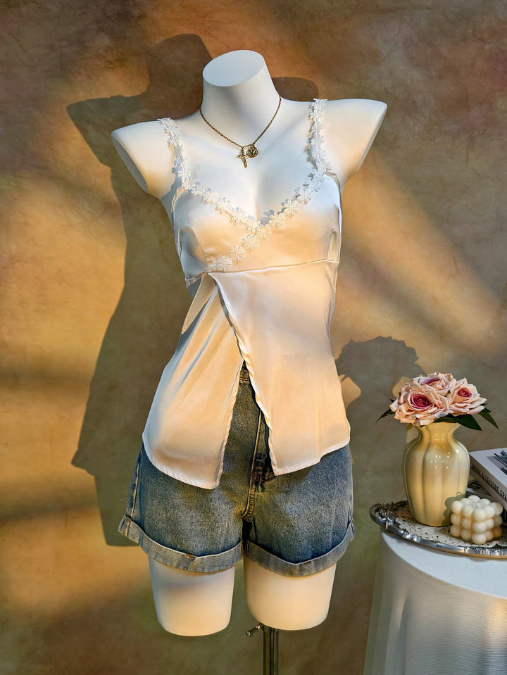Top SHEIN, alb