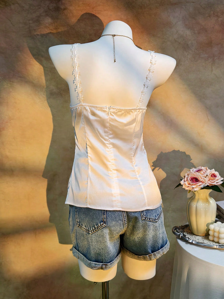 Top SHEIN, alb