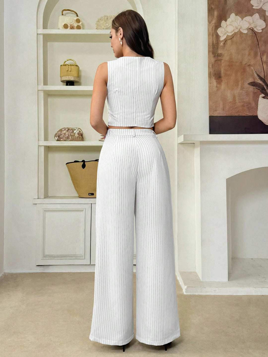 Costum SHEIN, alb