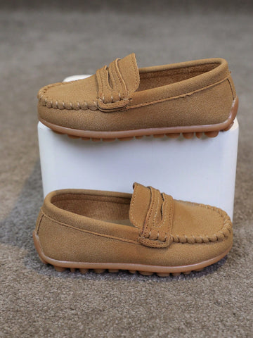 Mocasini SHEIN, maro
