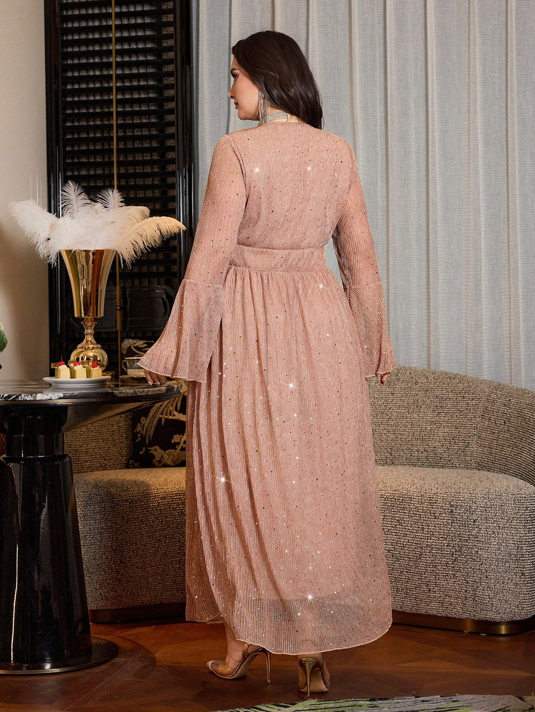 Rochie SHEIN, portocaliu