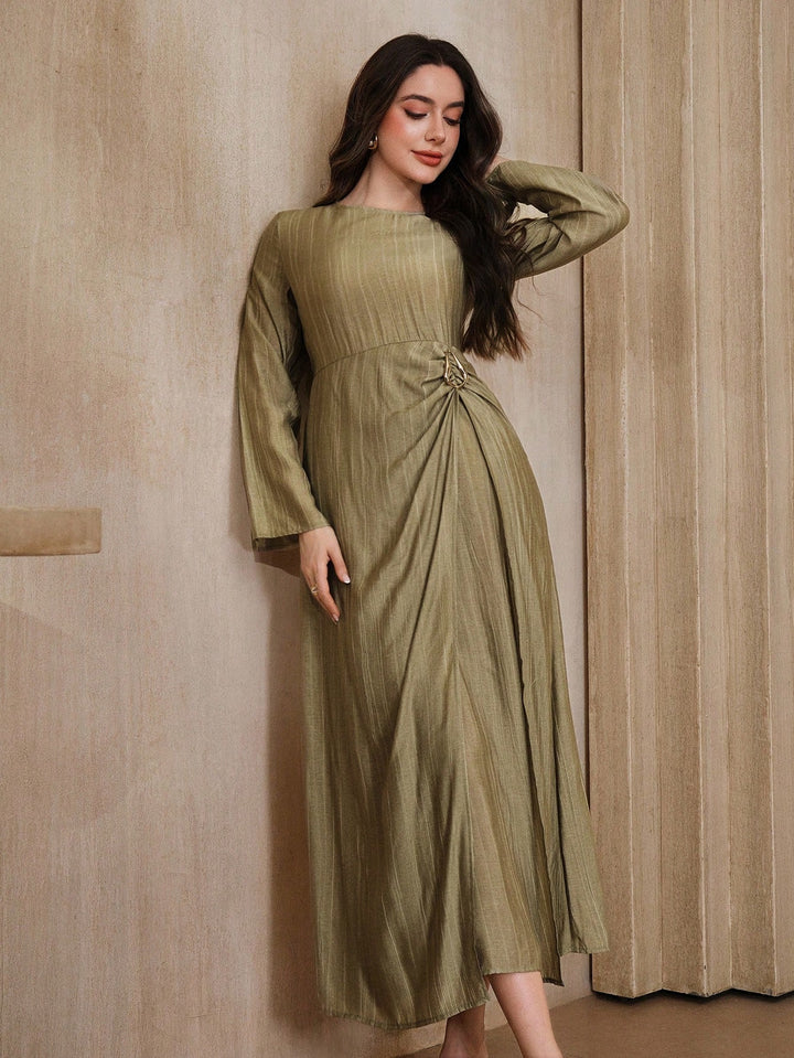 Rochie maxi SHEIN, bej