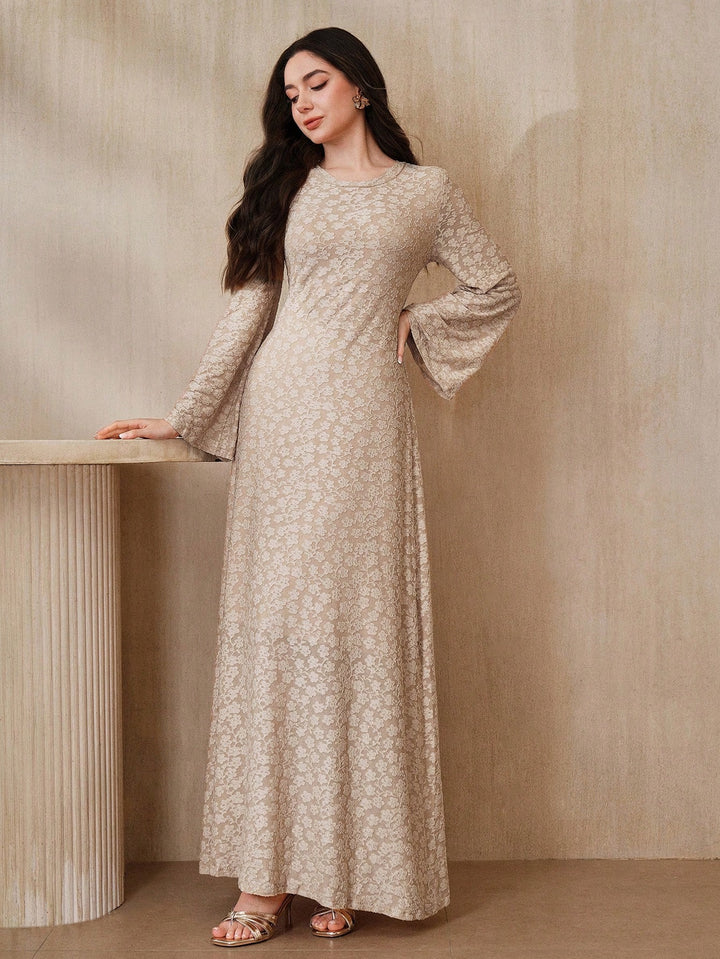 Rochie maxi SHEIN, maro