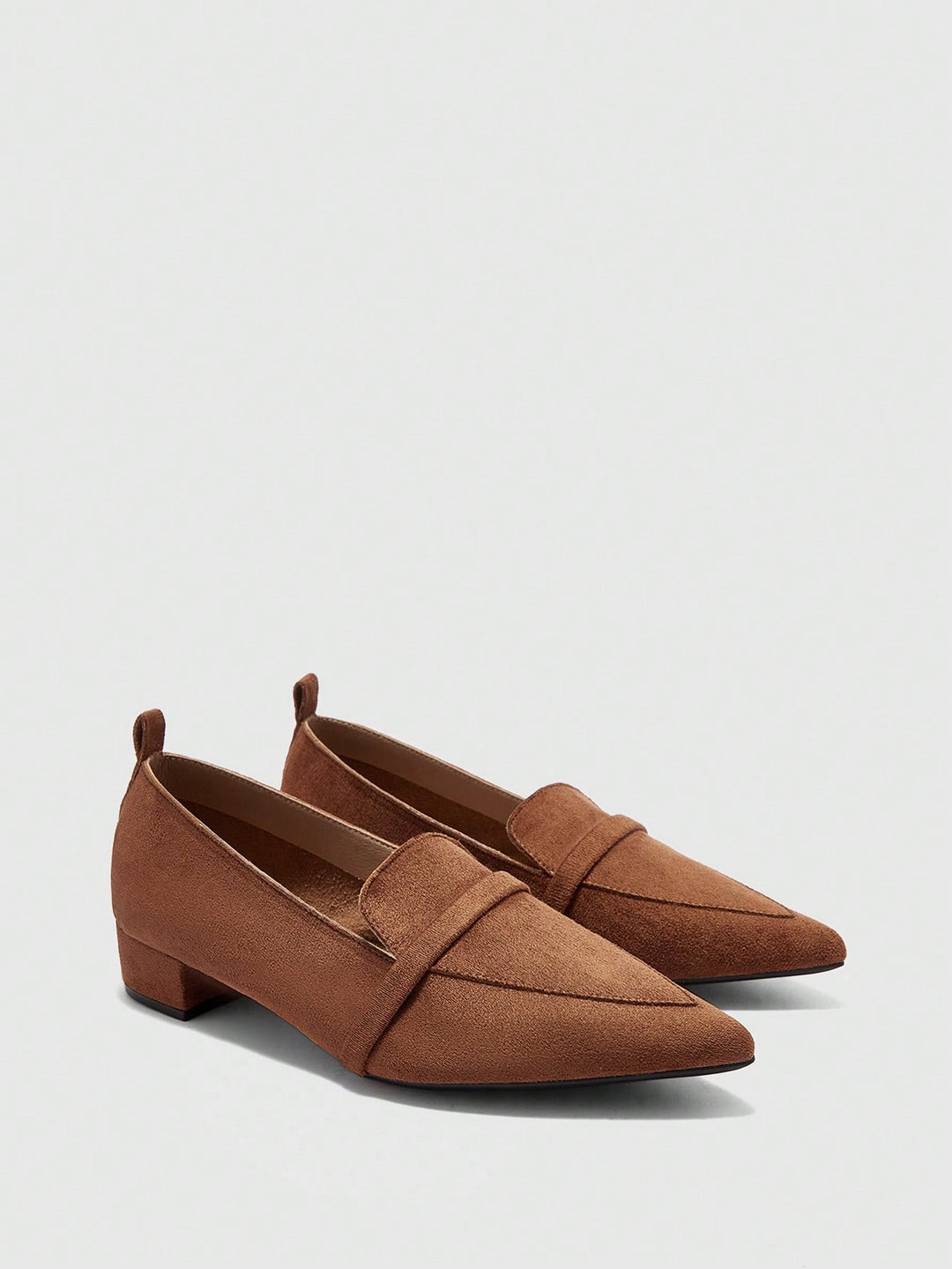 Pantofi cu toc SHEIN, maro