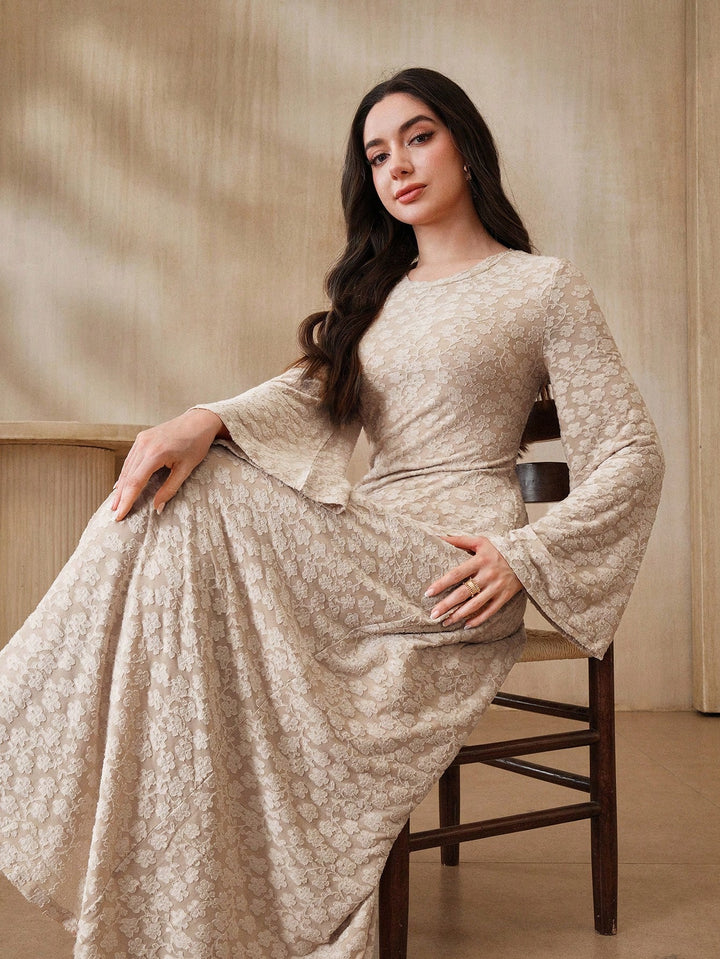 Rochie maxi SHEIN, maro