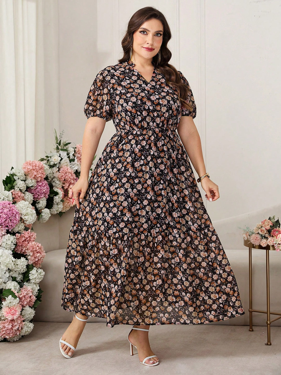 Rochie SHEIN, mix culori