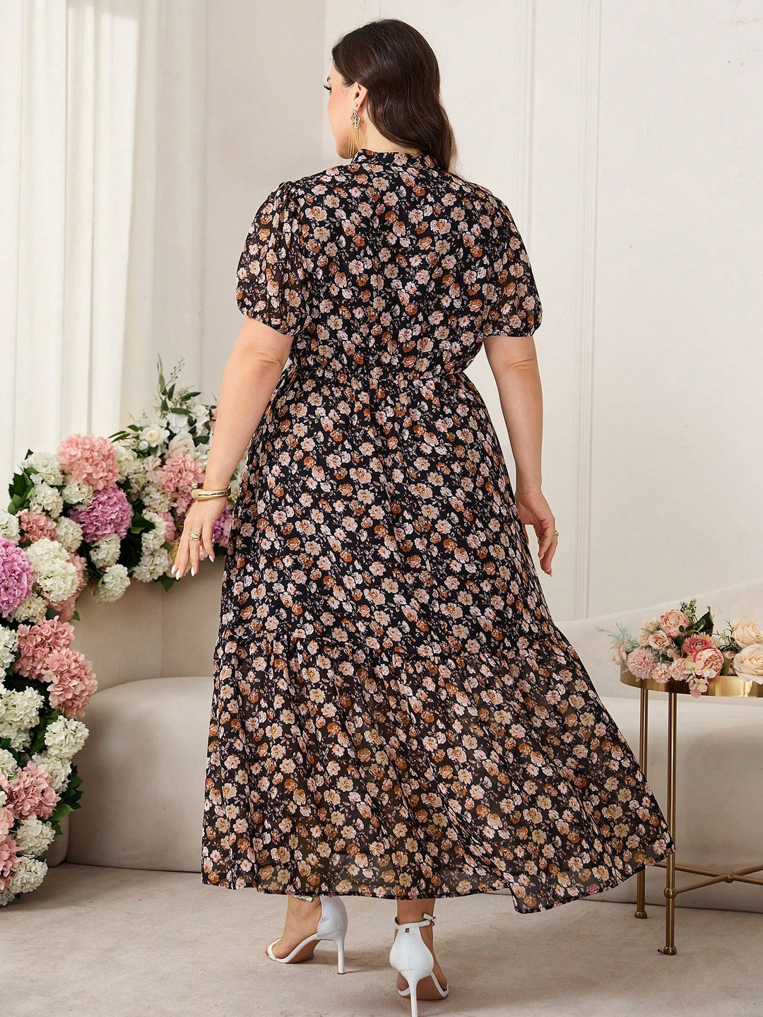 Rochie SHEIN, mix culori
