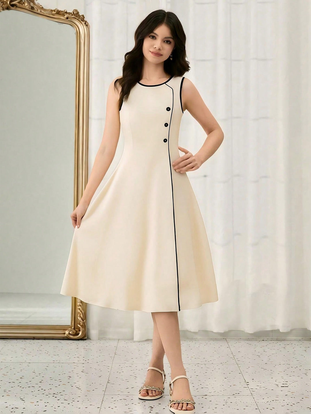 Rochie SHEIN, portocaliu