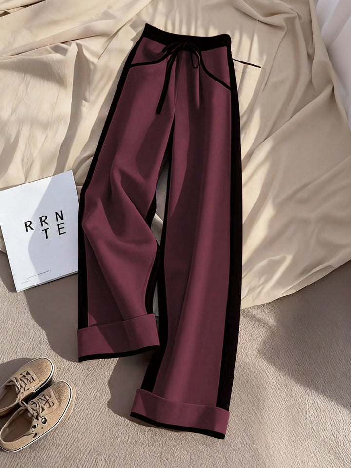 Pantaloni SHEIN, maro
