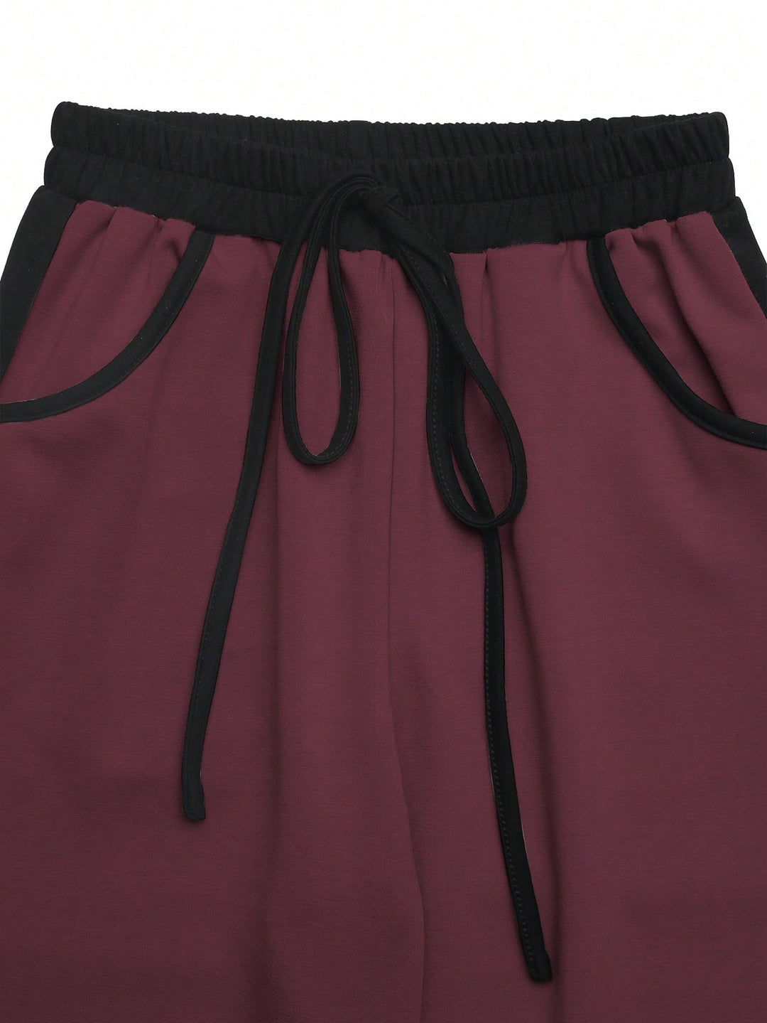 Pantaloni SHEIN, maro