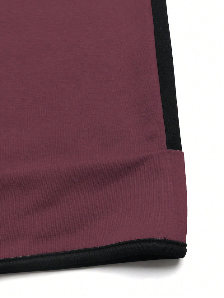 Pantaloni SHEIN, maro