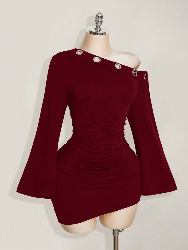 Rochie SHEIN, vișiniu