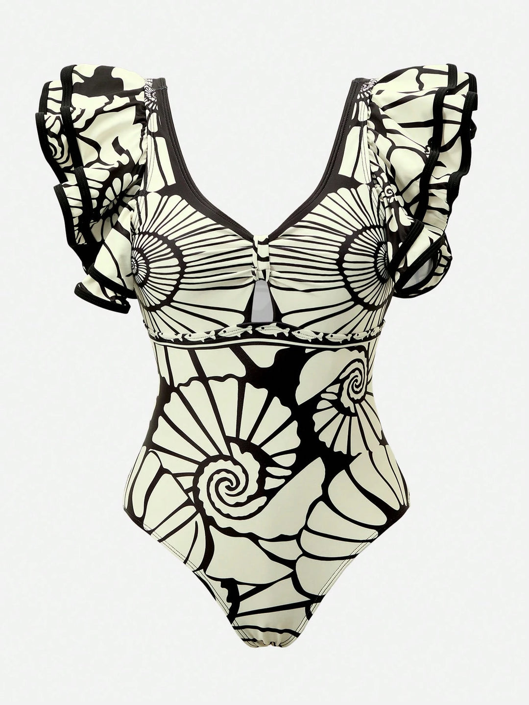 Costum de baie întreg SHEIN, mix culori