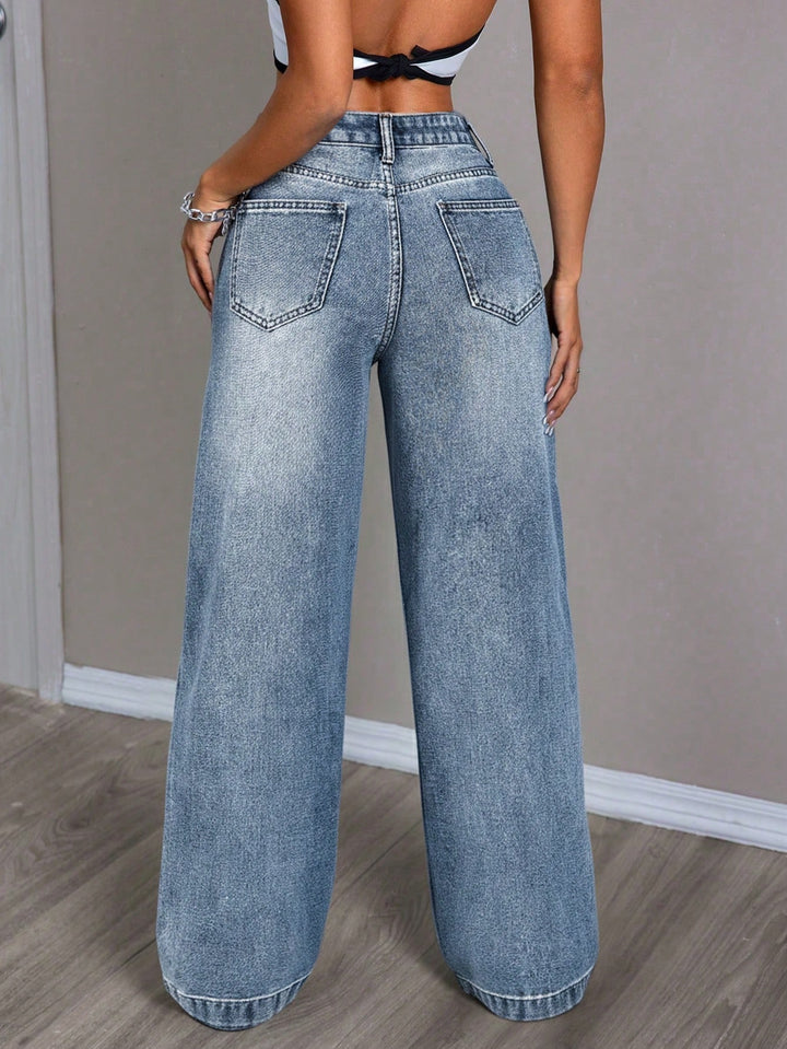 Jeans SHEIN, albastru