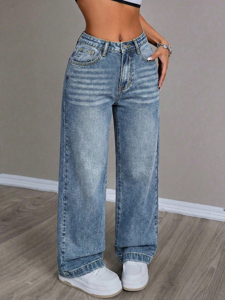 Jeans SHEIN, albastru