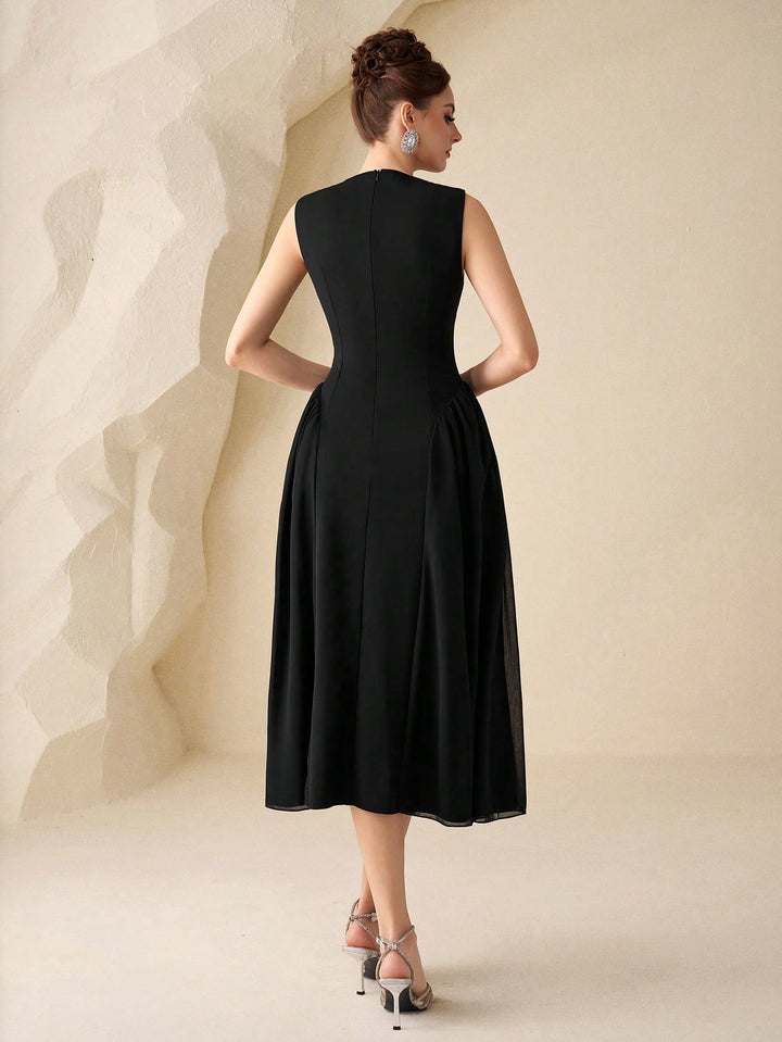Rochie midi SHEIN, negru