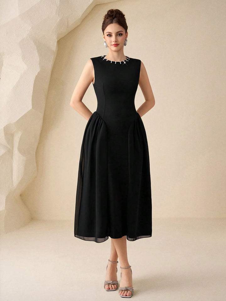 Rochie midi SHEIN, negru