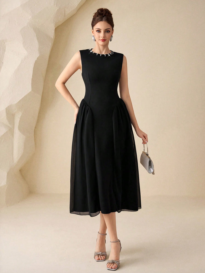 Rochie midi SHEIN, negru