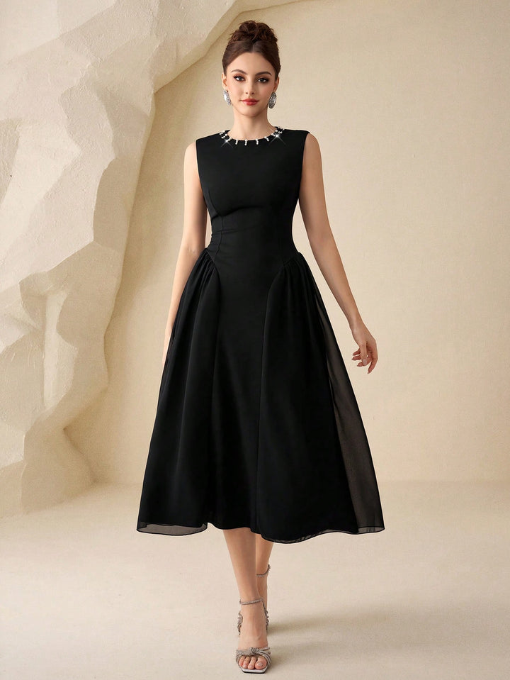 Rochie midi SHEIN, negru