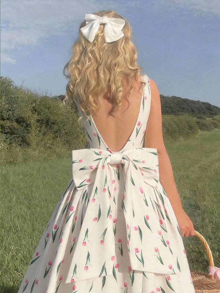 Rochie midi SHEIN, mix culori