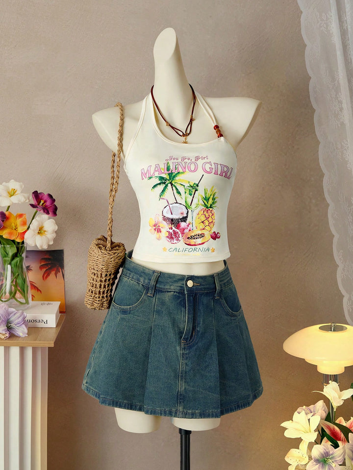 Top SHEIN, mix culori