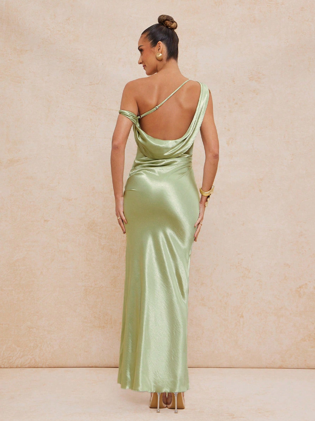 Rochie maxi SHEIN, verde