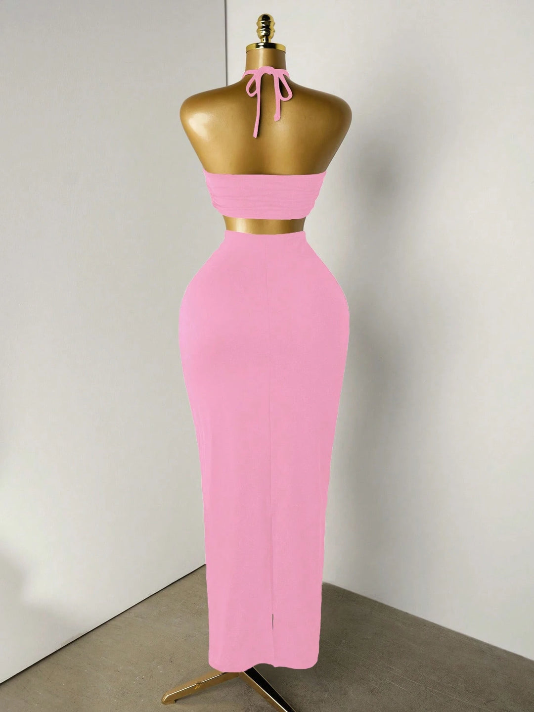Rochie maxi SHEIN, roz