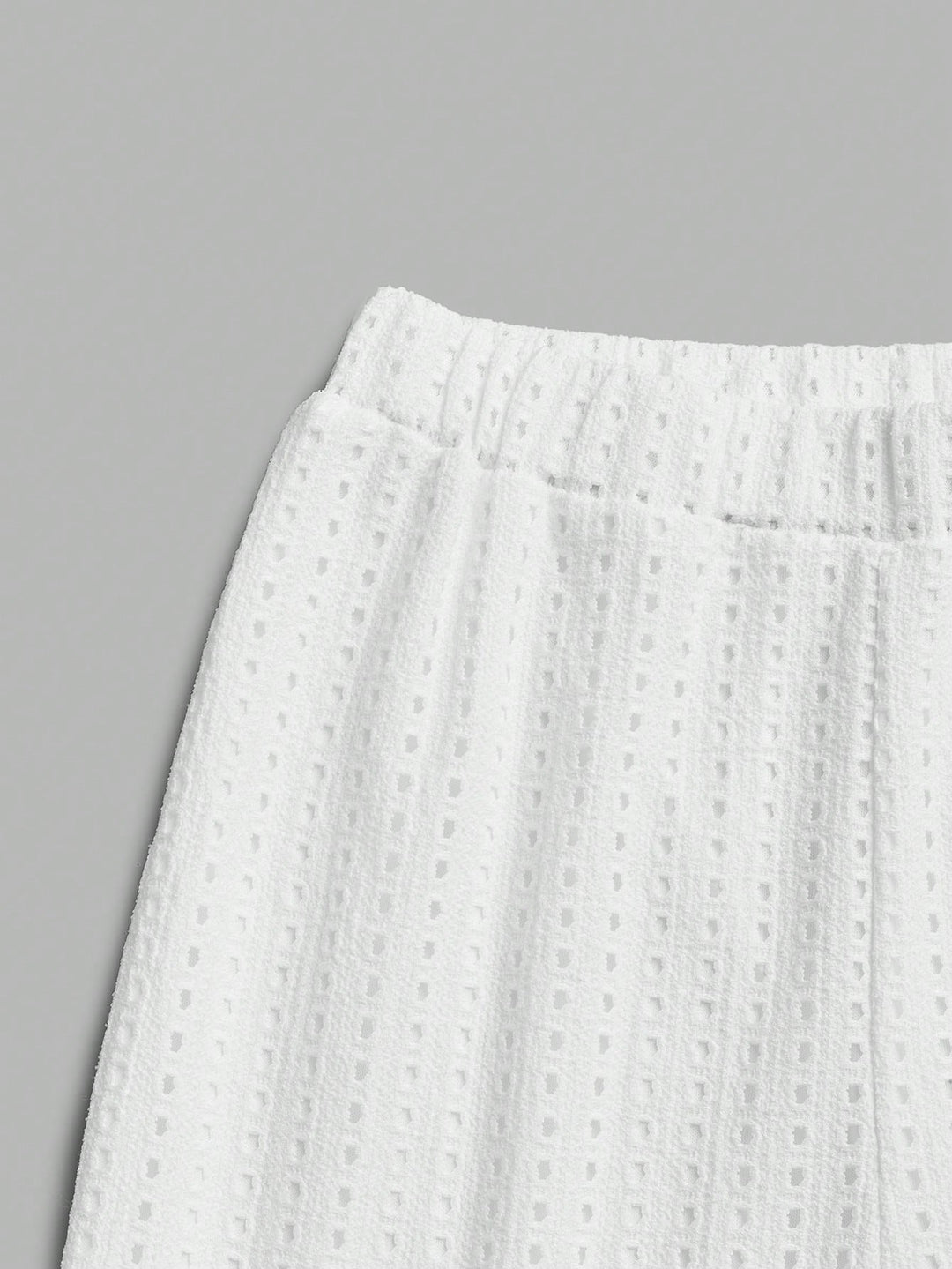 Pantaloni SHEIN, alb