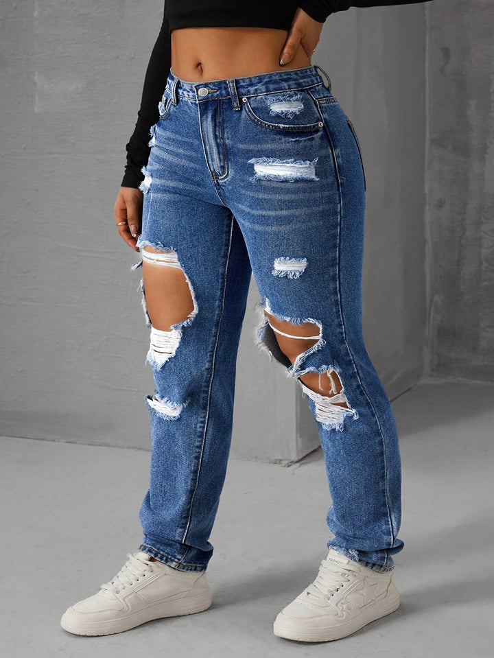 Jeans SHEIN, albastru