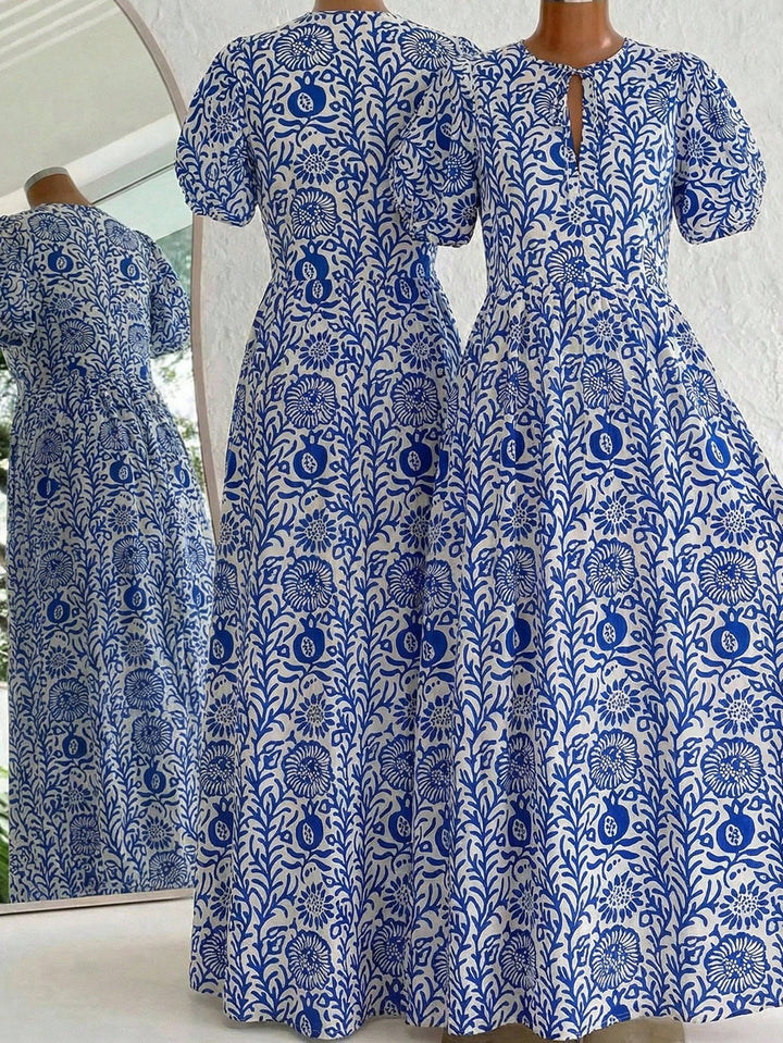 Rochie maxi SHEIN, albastru