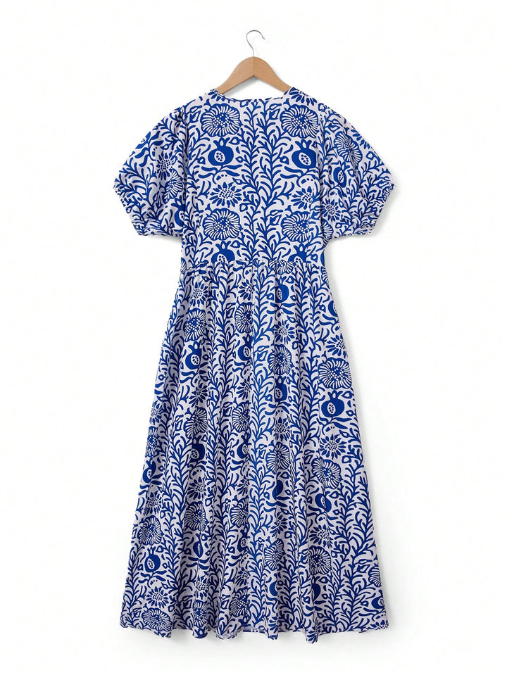 Rochie maxi SHEIN, albastru