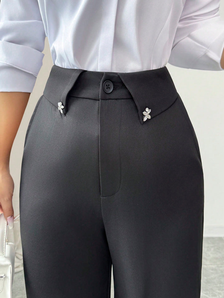 Pantaloni SHEIN, negru
