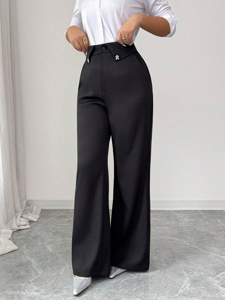 Pantaloni SHEIN, negru