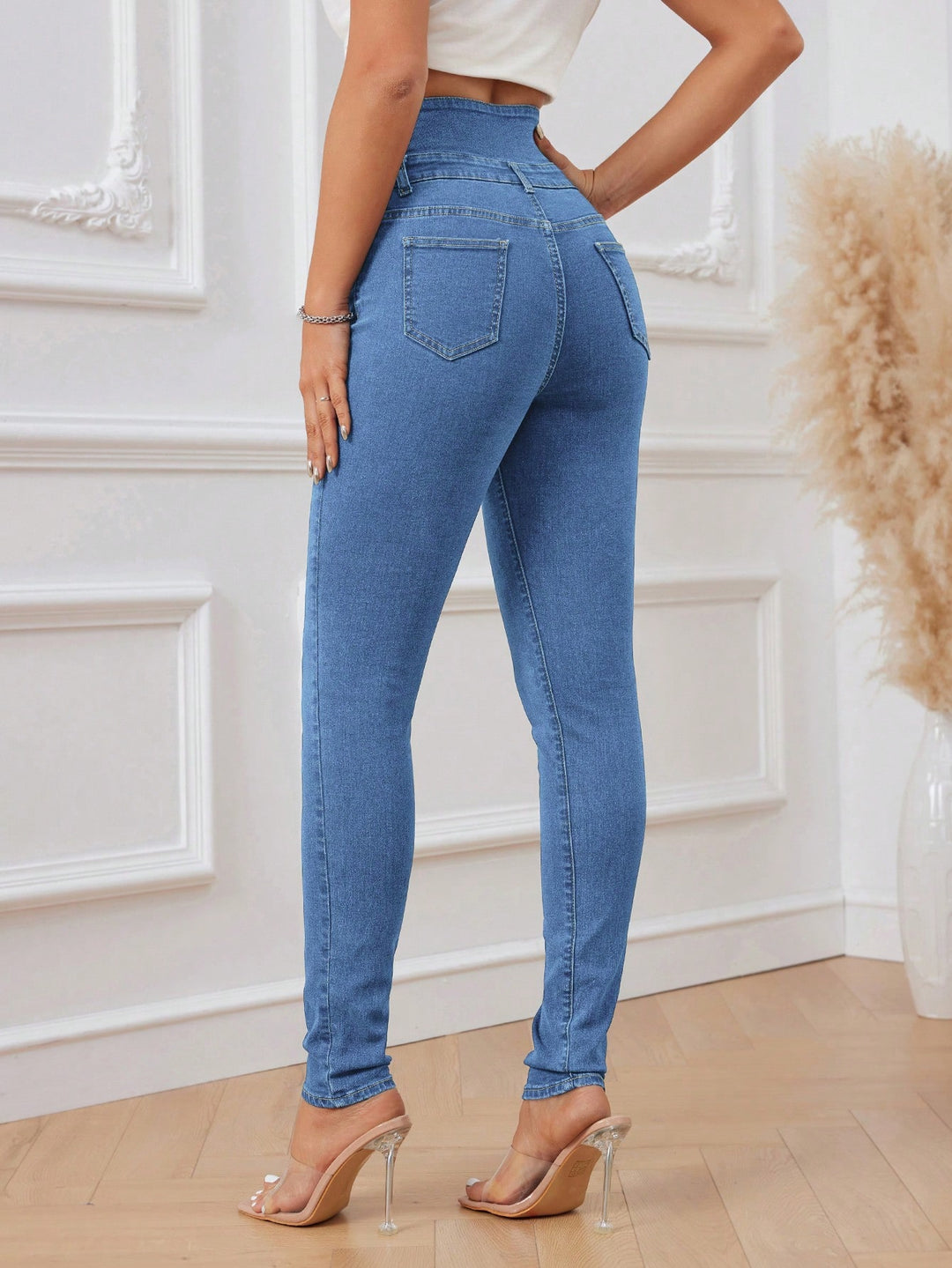 Jeans SHEIN, albastru
