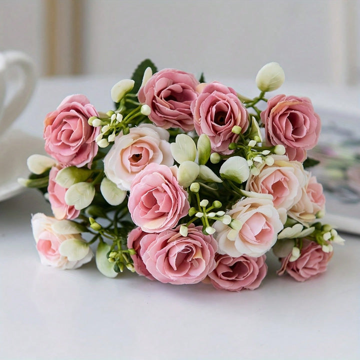 Floari artificiale SHEIN, roz