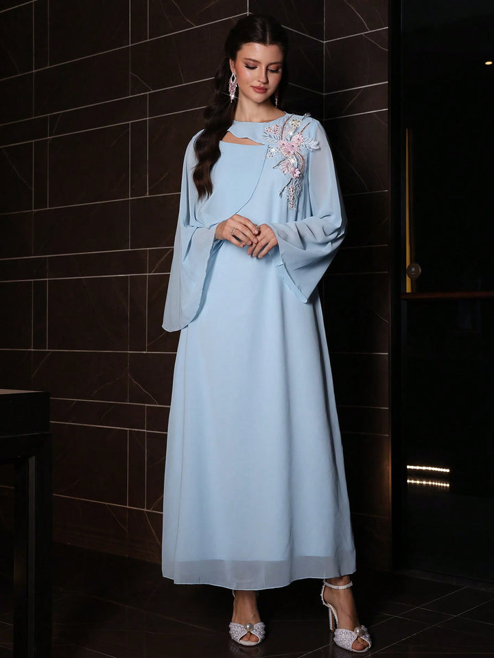 Rochie maxi SHEIN, albastru