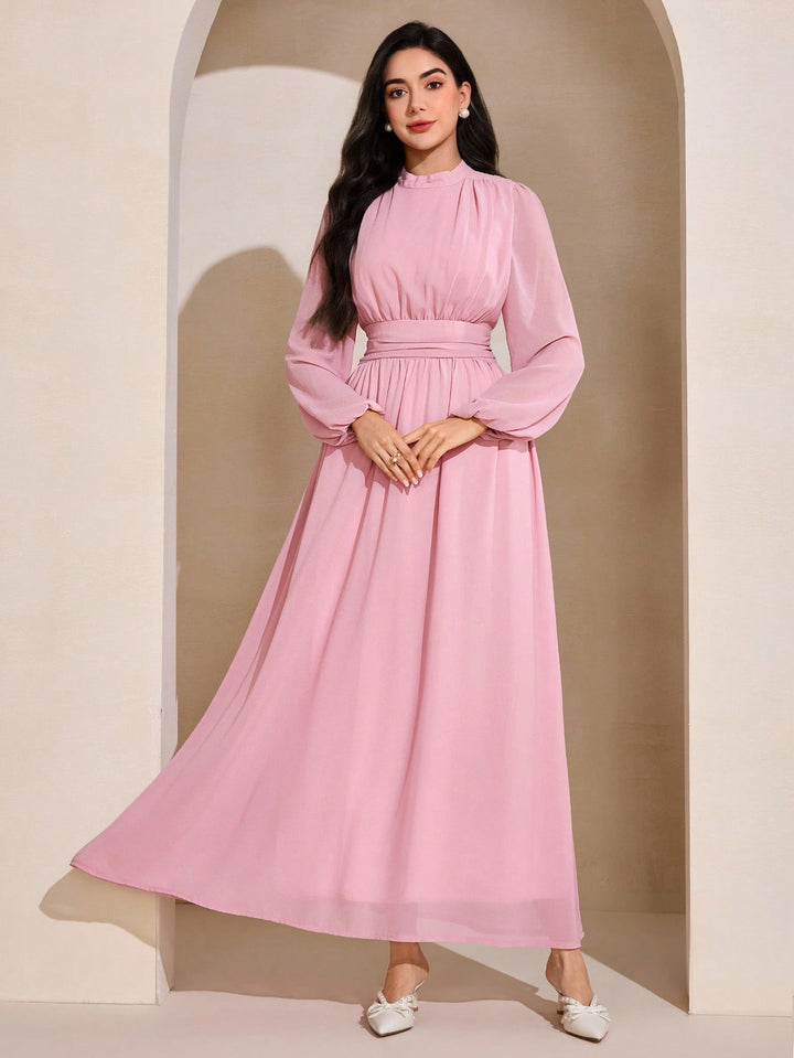 Rochie maxi SHEIN, roz
