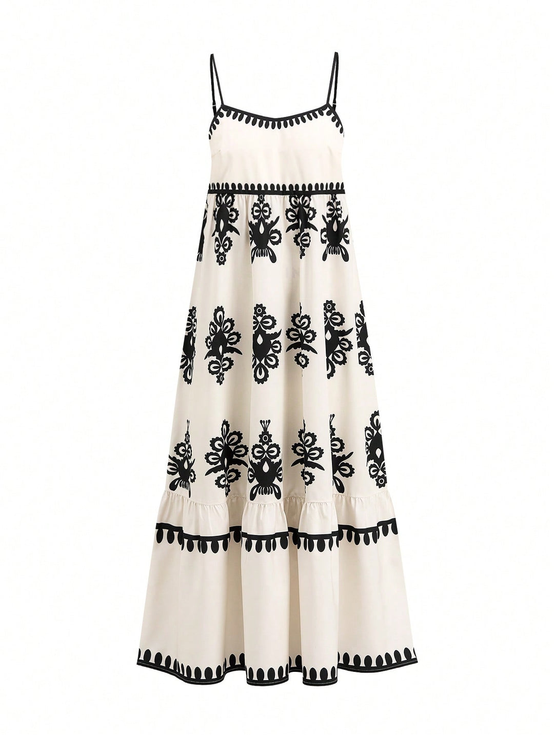 Rochie maxi SHEIN, bej
