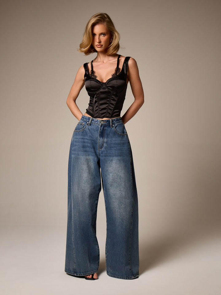 Top SHEIN, negru