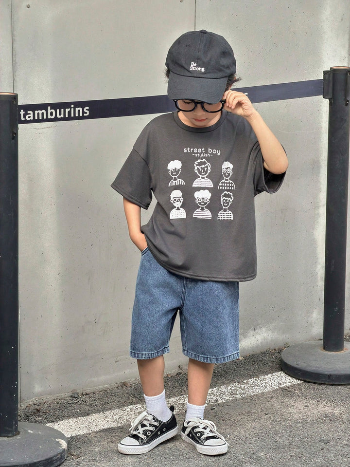 Tricou SHEIN, gri
